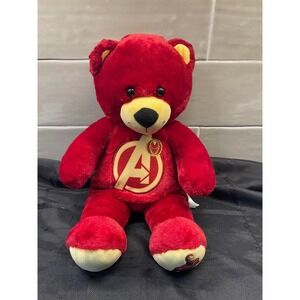 2018 Build A Bear BABW MARVEL AVENGERS Iron Man‎ Teddy Plush 16" Red Iron Man